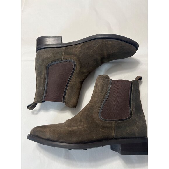 Thursday Boot Co. Womens Duchess Chelsea Boots Dark Olive 9 - Picture 10 of 11